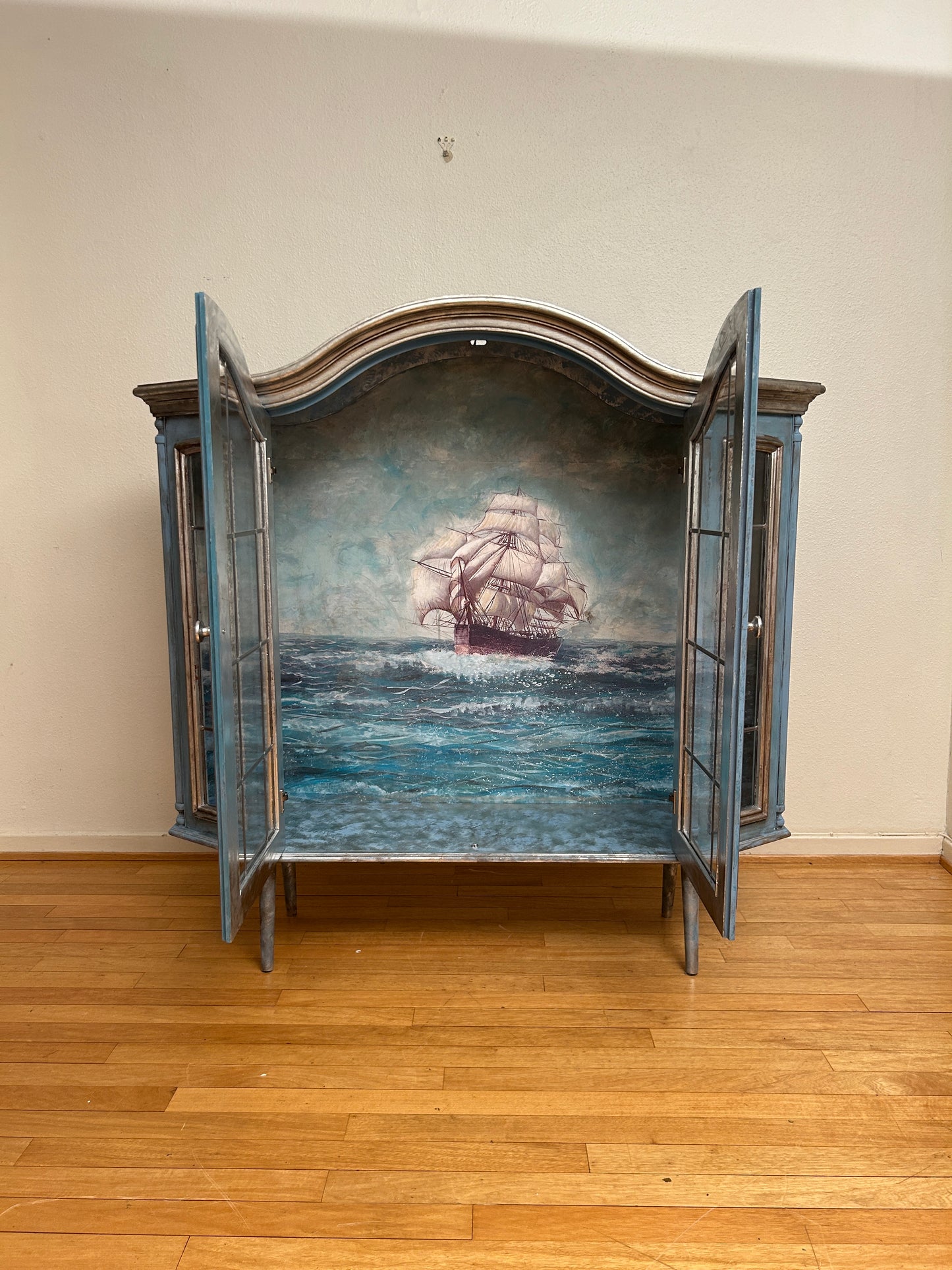 SOLD Vintage Display Cabinet