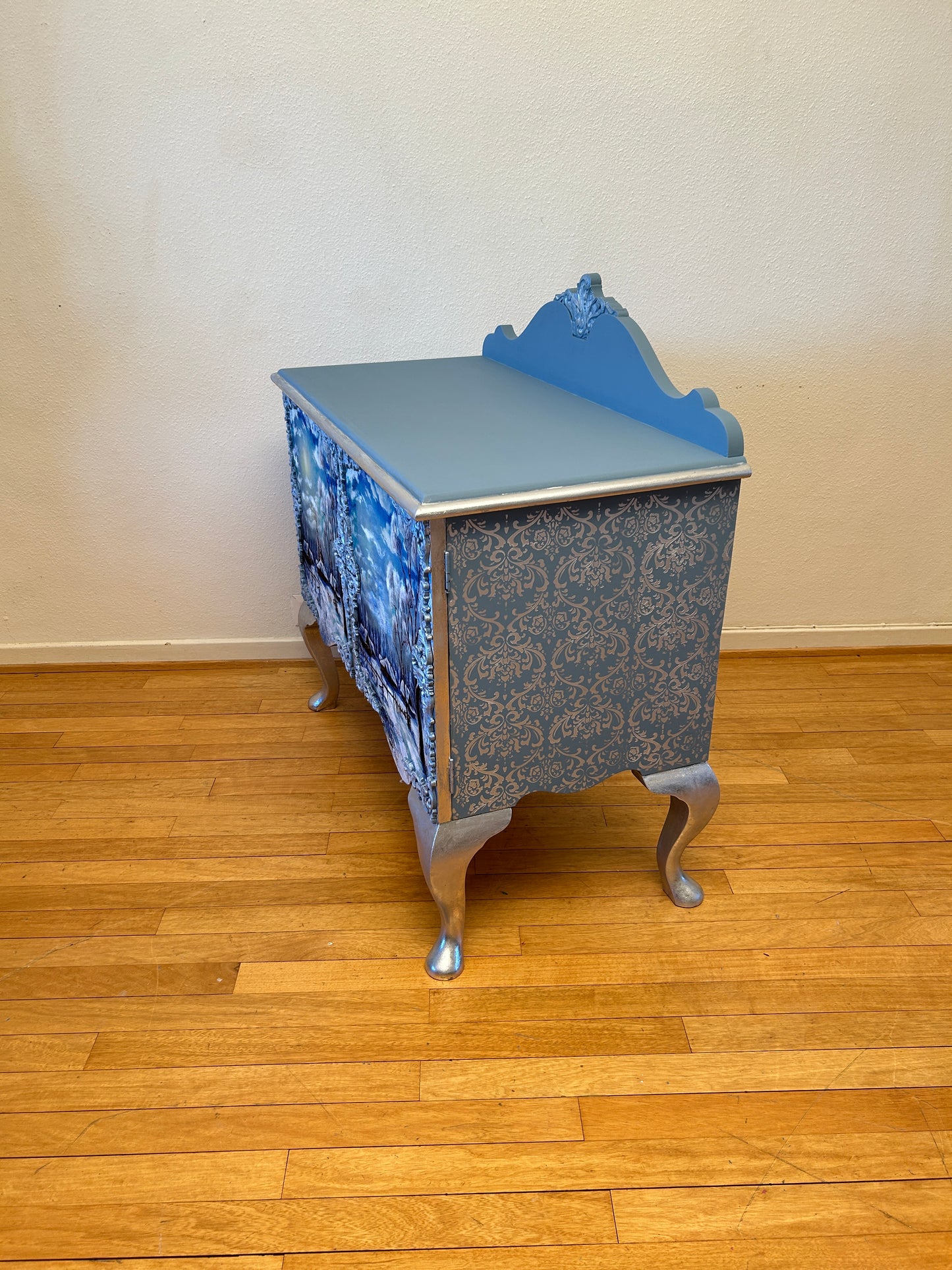 Winter Wooden Dresser | Handmade Natural Wood Furniture | Cozy Rustic Home Decor