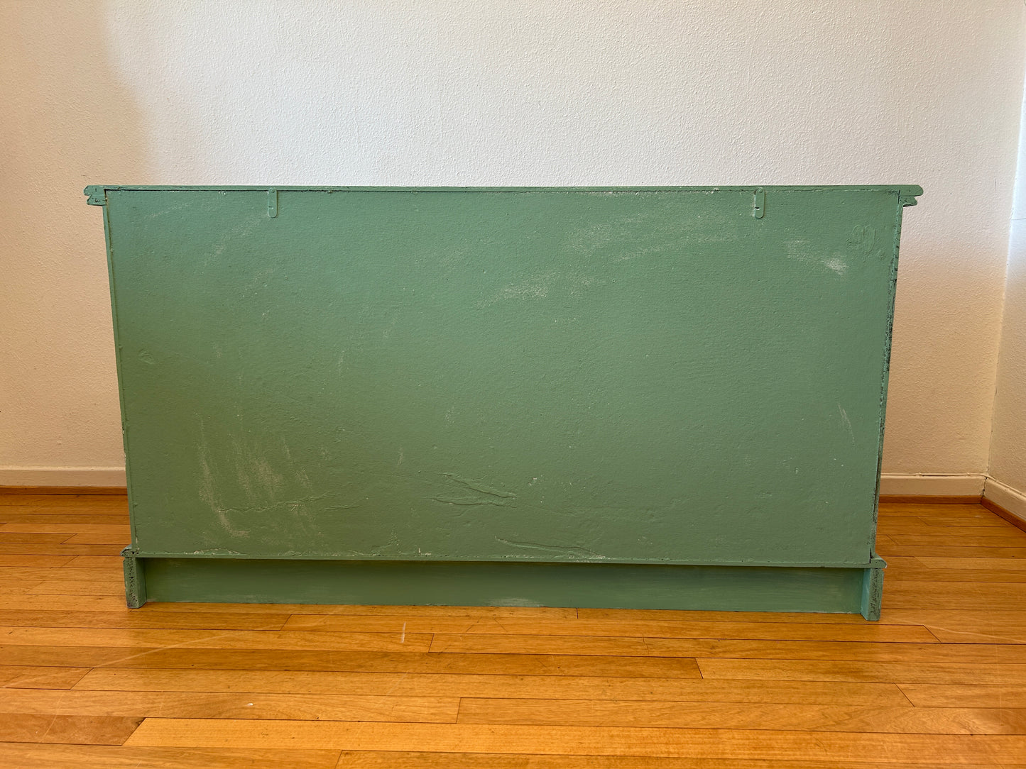 Vintage Kommode | Re-Designed | Oak Furniture | Mint Green Paint | Bird & Floral Décor | Handmade | Hand Painted