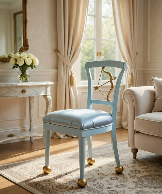 Luxury Custom Bow & Arrow Dining Chair