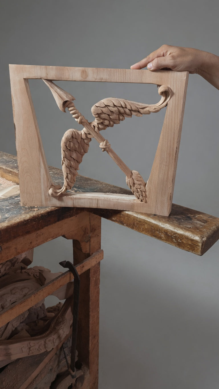 Luxury Custom Bow & Arrow Dining Chair