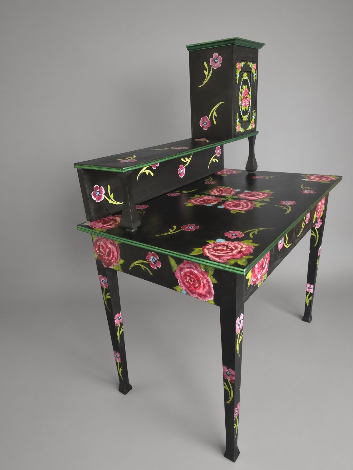 Antique Desk | Re-Designed | Secretary Table | Writing Furniture  | Handmade