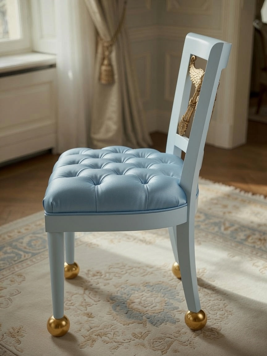 Luxury Custom Bow & Arrow Dining Chair