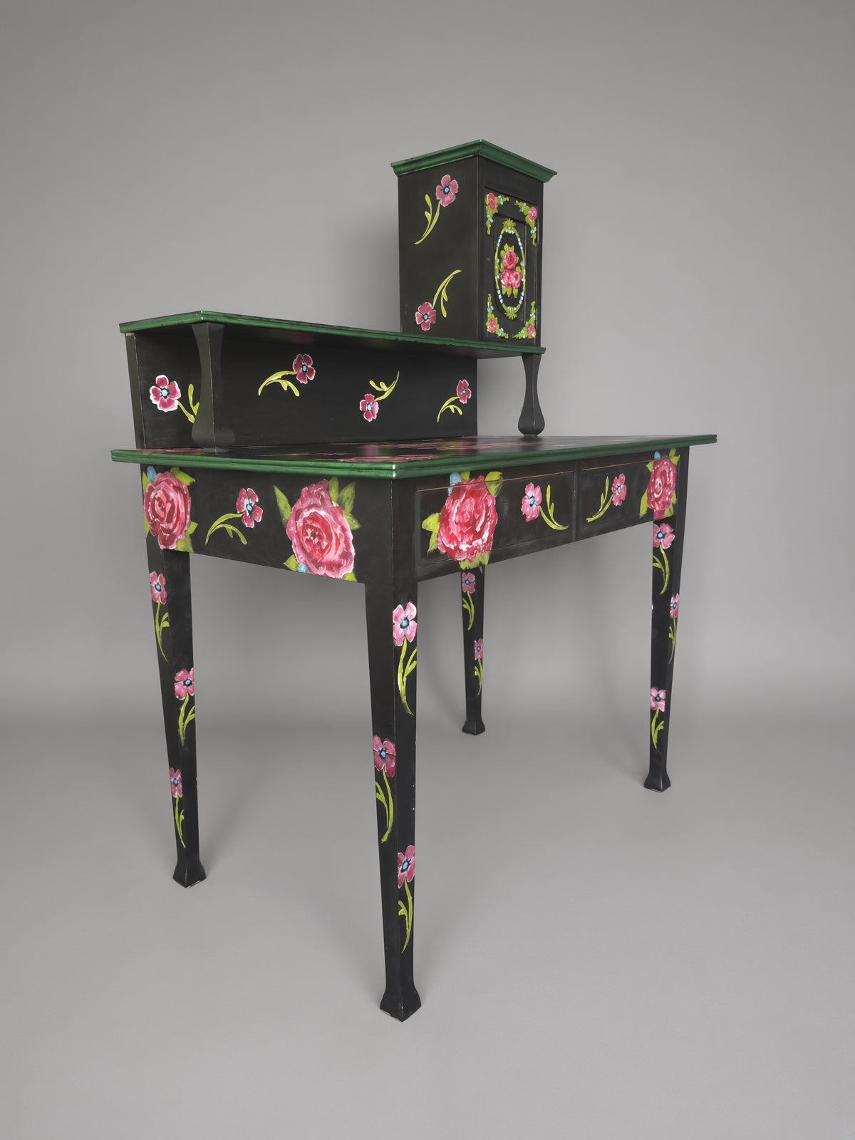 Antique Desk | Re-Designed | Secretary Table | Writing Furniture  | Handmade