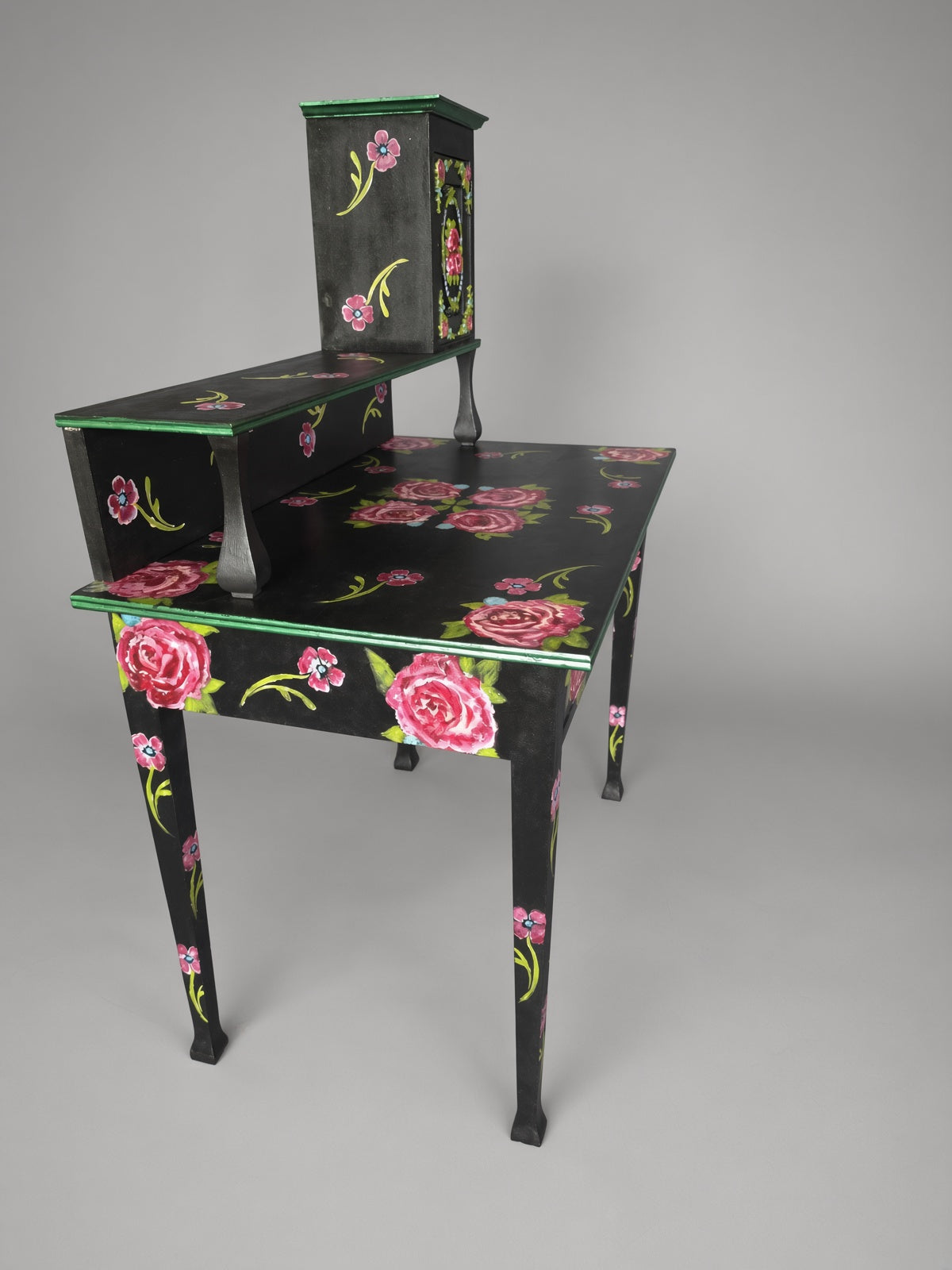 Antique Desk | Re-Designed | Secretary Table | Writing Furniture  | Handmade