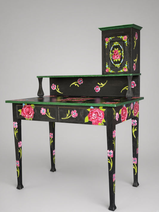 Antique Desk | Re-Designed | Secretary Table | Writing Furniture  | Handmade