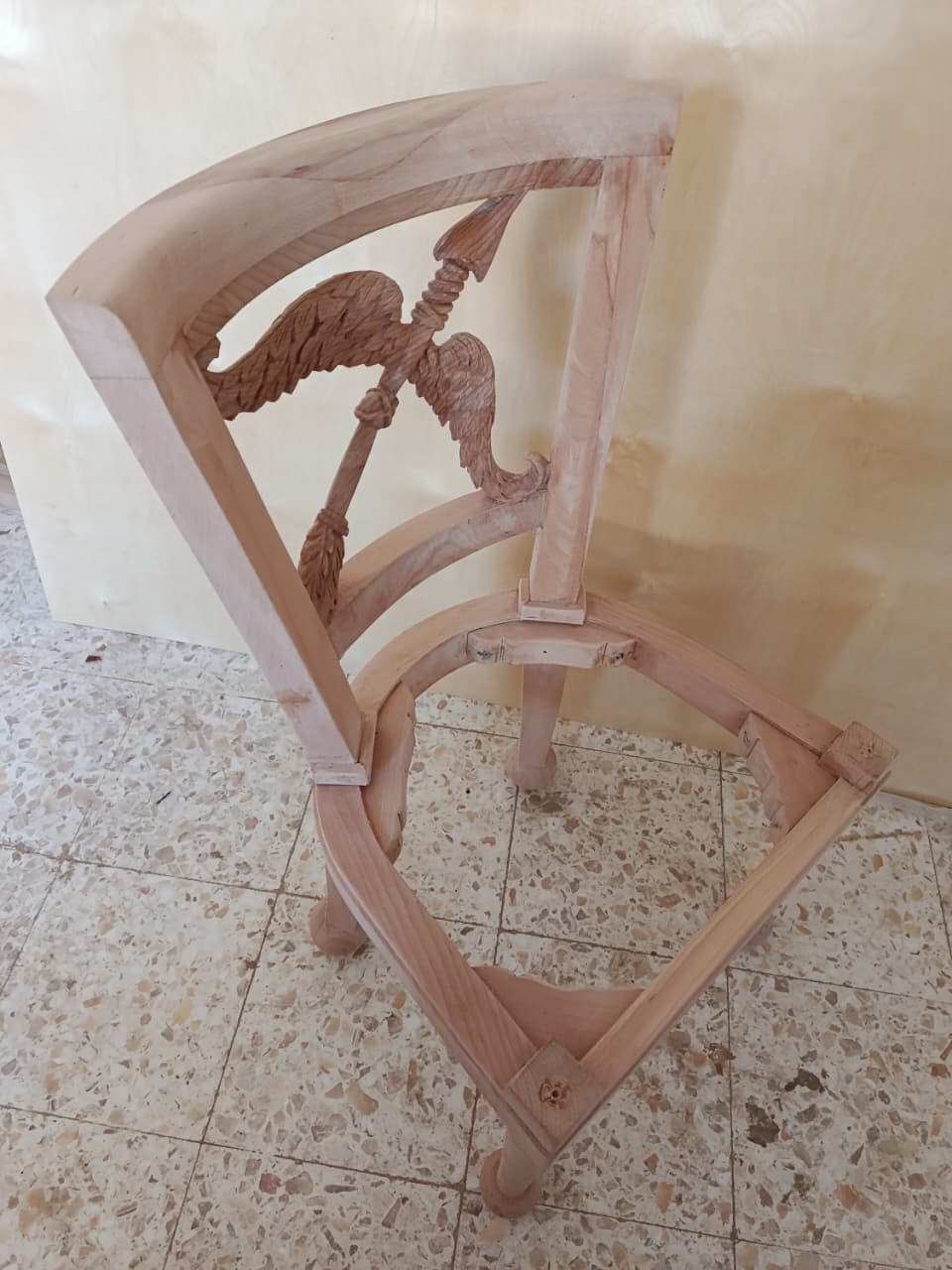 Luxury Custom Bow & Arrow Dining Chair