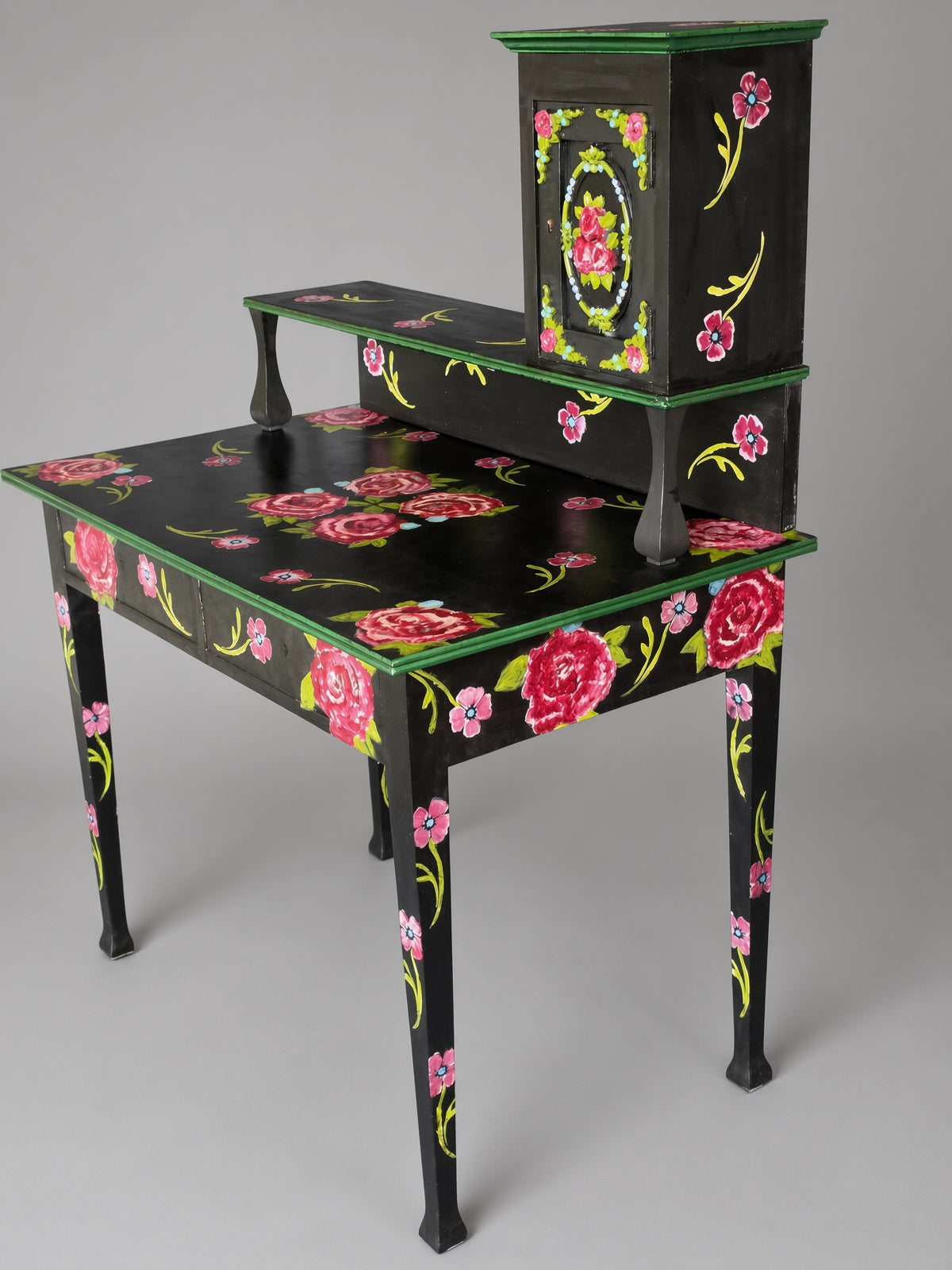 Antique Desk | Re-Designed | Secretary Table | Writing Furniture  | Handmade